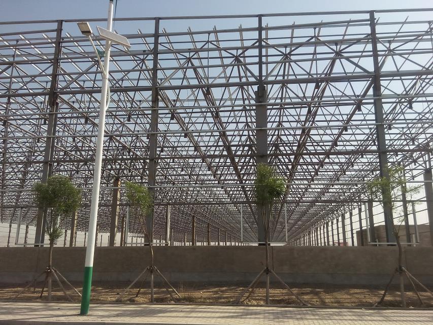 惠州汽车工业厂房网架